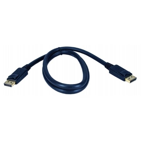 6 Ft. DisplayPort Cable With Latching Connectors - Male-to-Male